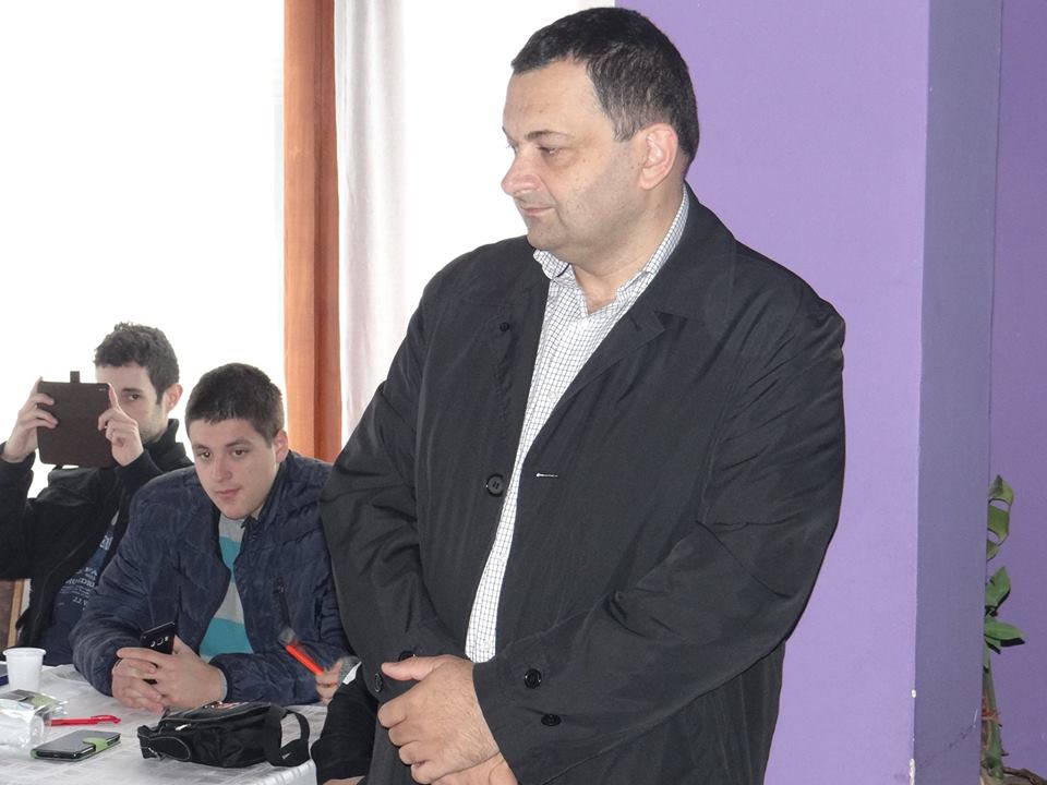 Predavanje predsednika Spos-a dr.sci med Rodoljuba Živadinovića u Novom Miloševu